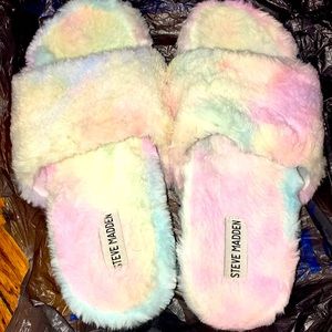 Faux fur Platforms